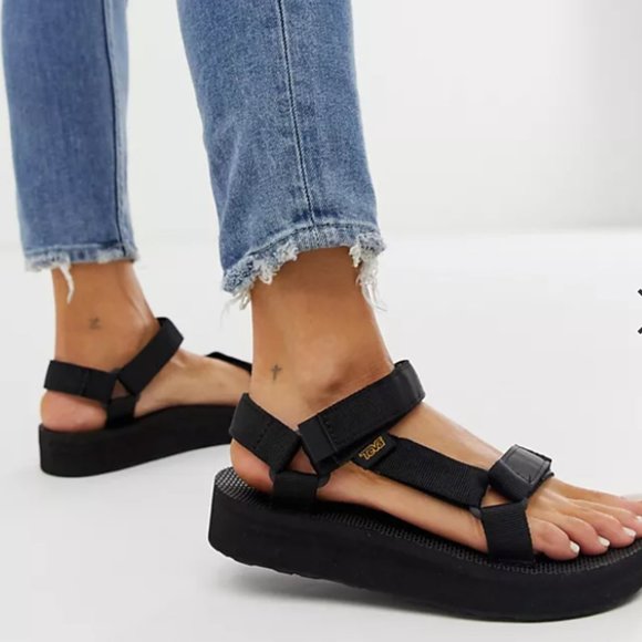 Teva Shoes - TEVA Midform Universal Chunky Sandals in Black